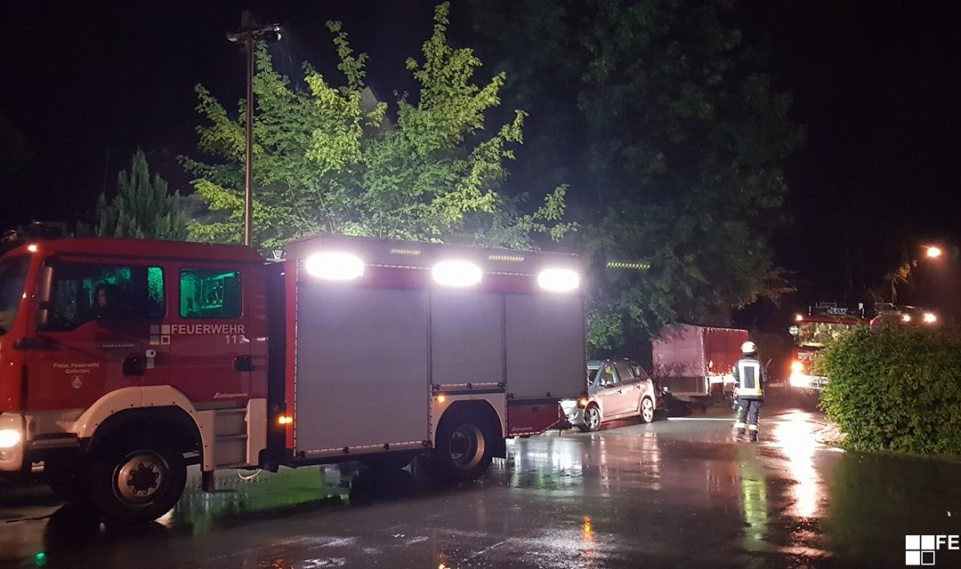 Hilfeleistung – Wasserschaden nach Unwetter