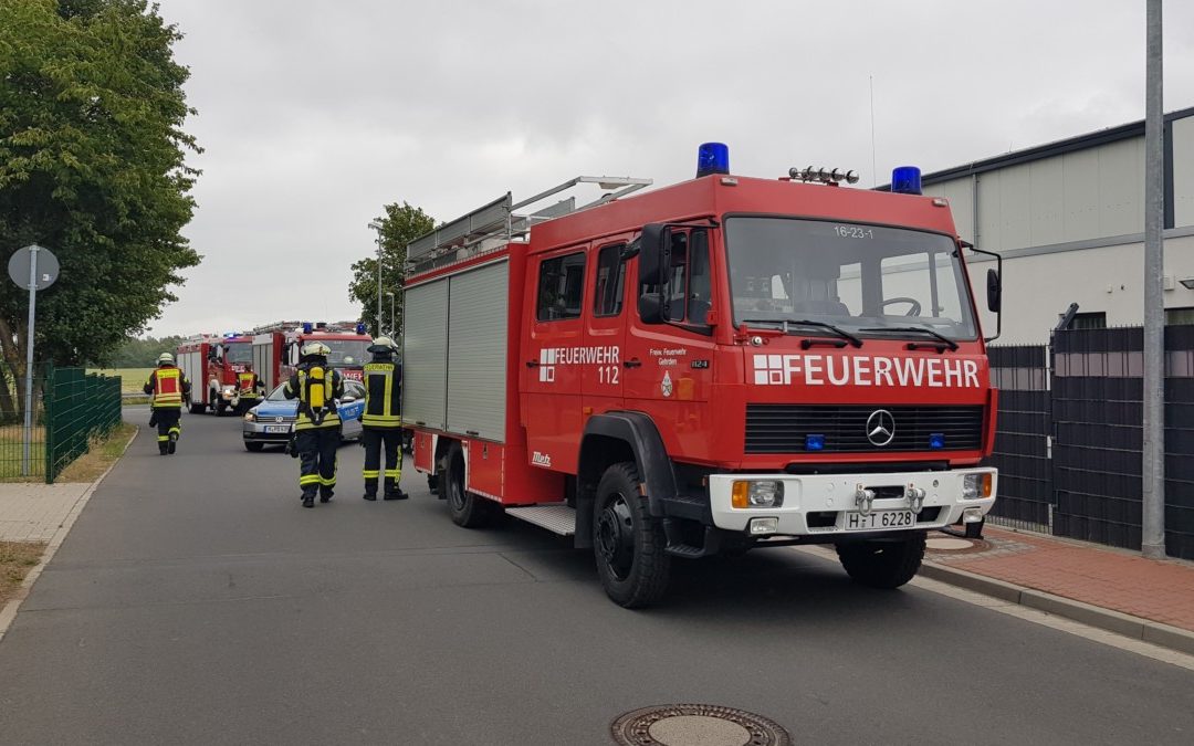 Feuer – ausgelöste Brandmeldeanlage