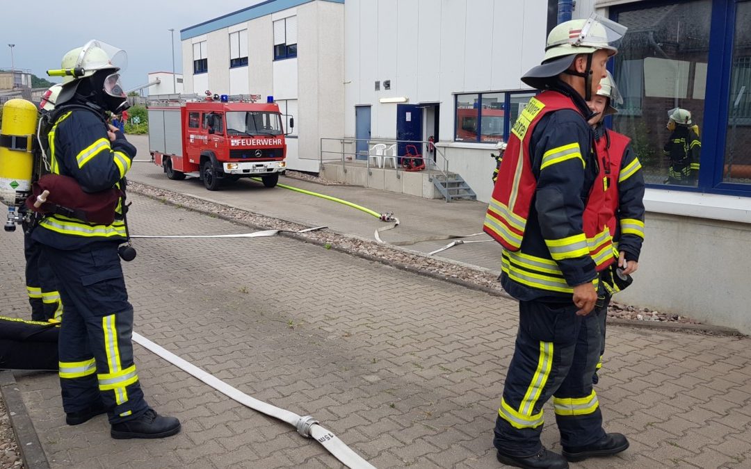 Feuer – Rauchentwicklung Produktionshalle