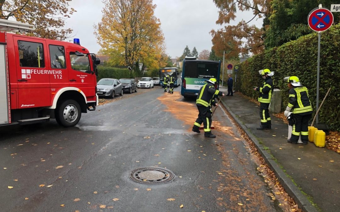 Hilfeleistung – Dieselkrafstoff ausgelaufen