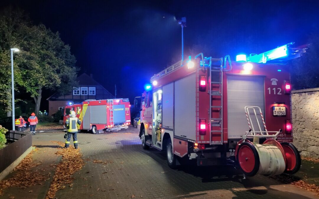 Feuer – ausgelöster Rauchwarnmelder