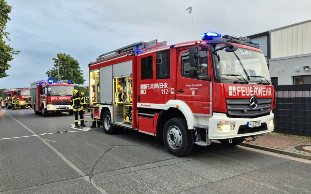 Feuer – ausgelöste Brandmeldeanlage/Rauchentwicklung