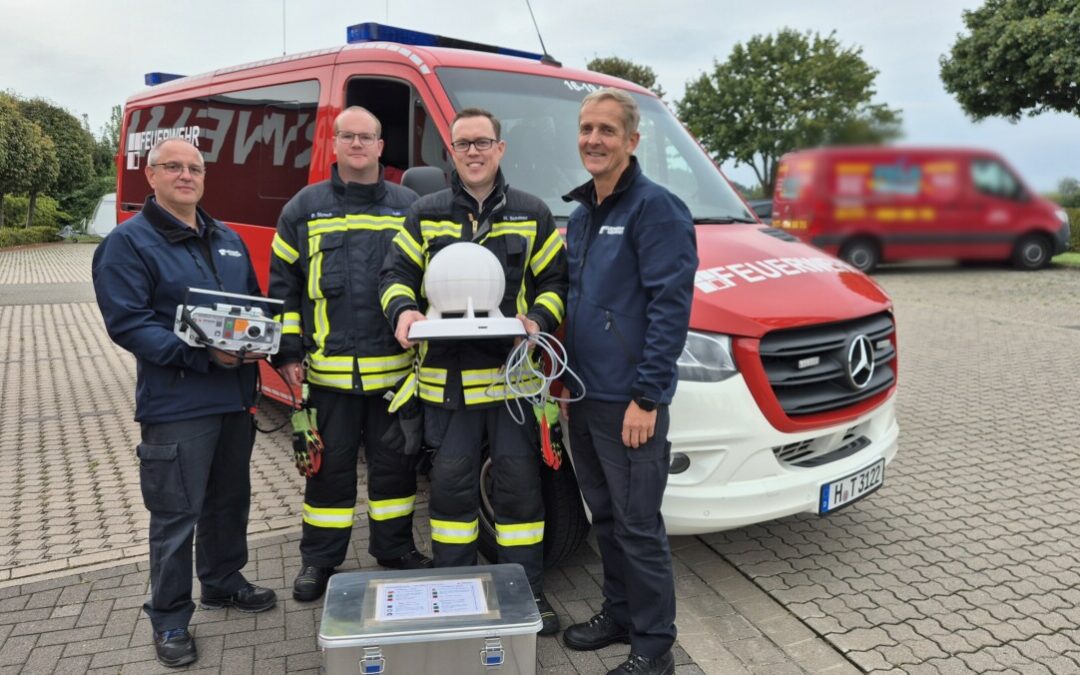 Feuerwehr warnt bei besonderen Gefahren mit mobilen Sirenen